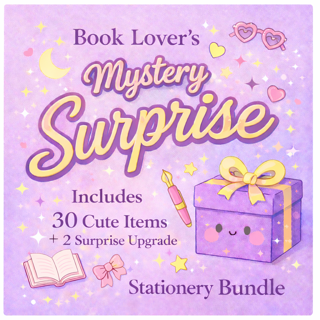📦 Book lover's Mystery Box (30 Items + 2 Upgrade Gift)