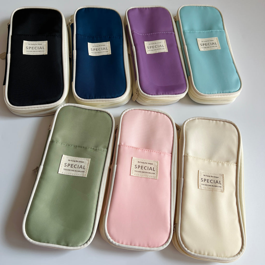 ✨ Expandable Large Capacity Pencil Case