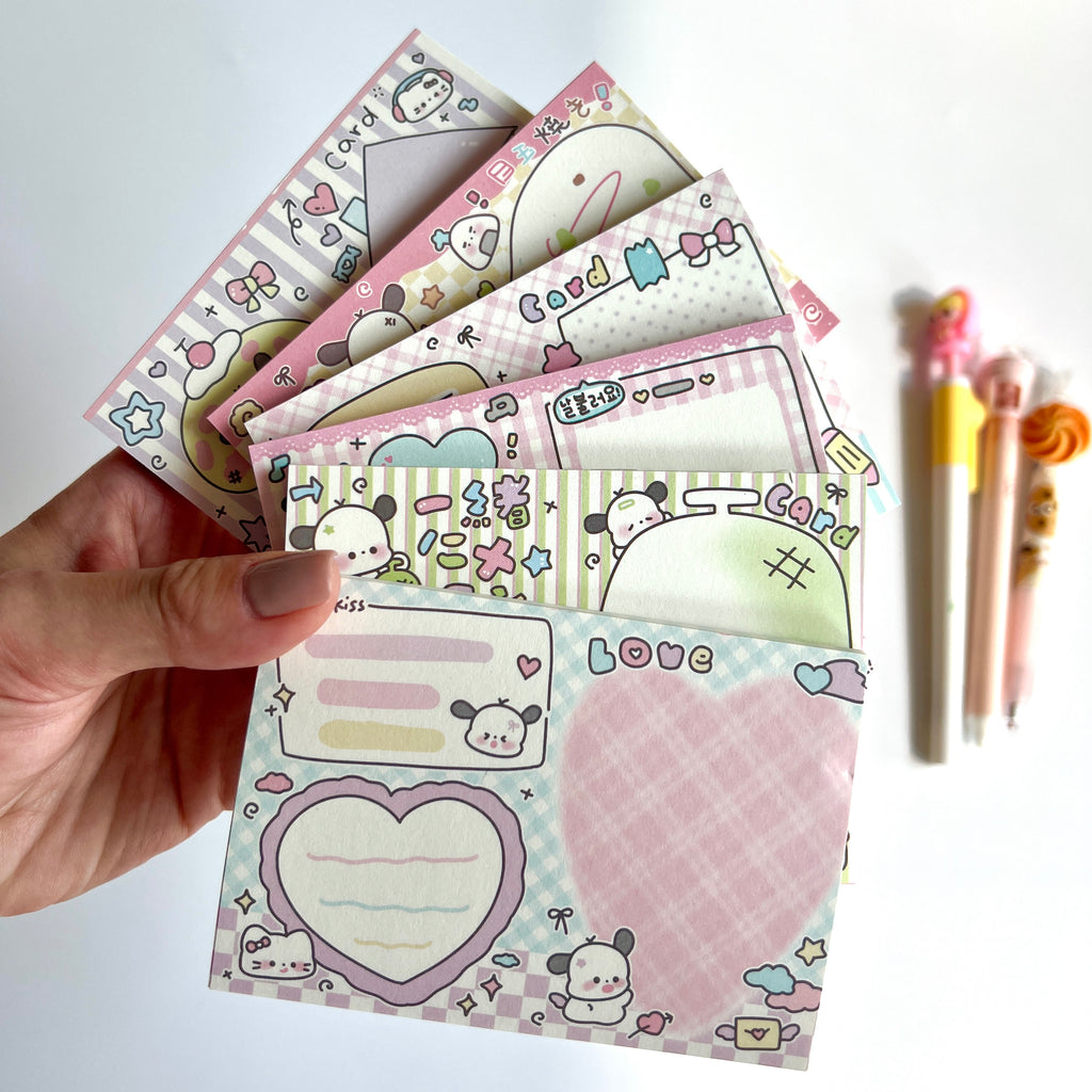 🍬 Korean Candy Memo Set - 10