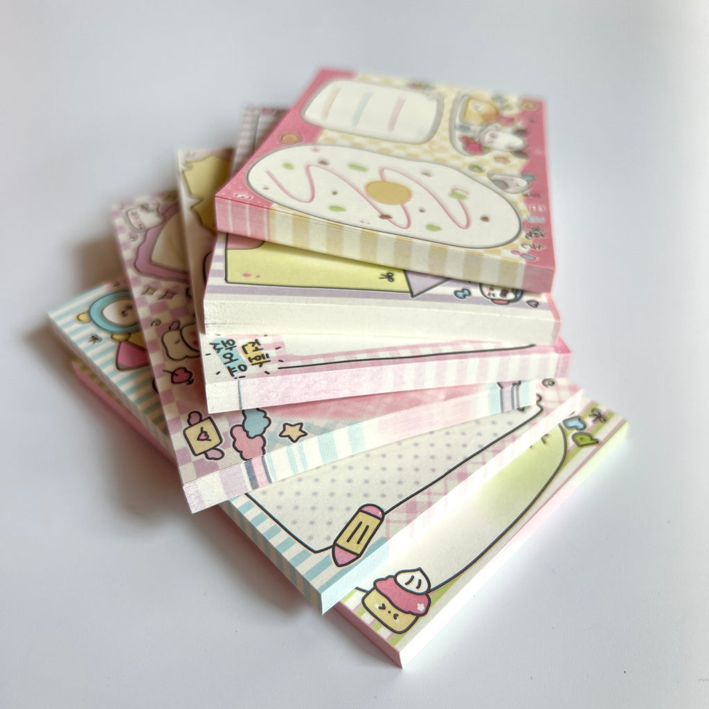 🍬 Korean Candy Memo Set - 10