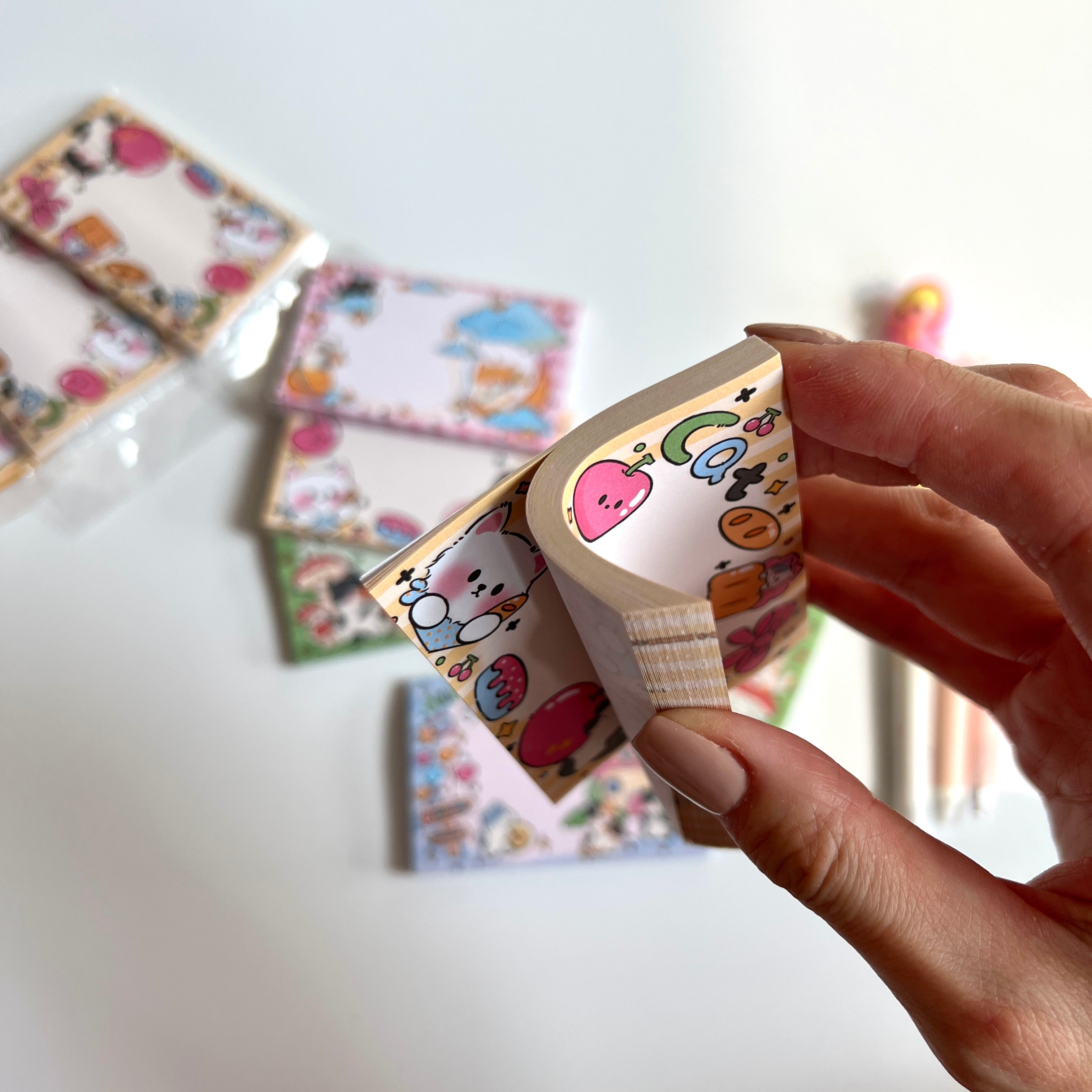 🐱 Kawaii Cat Sticky Notes - 11