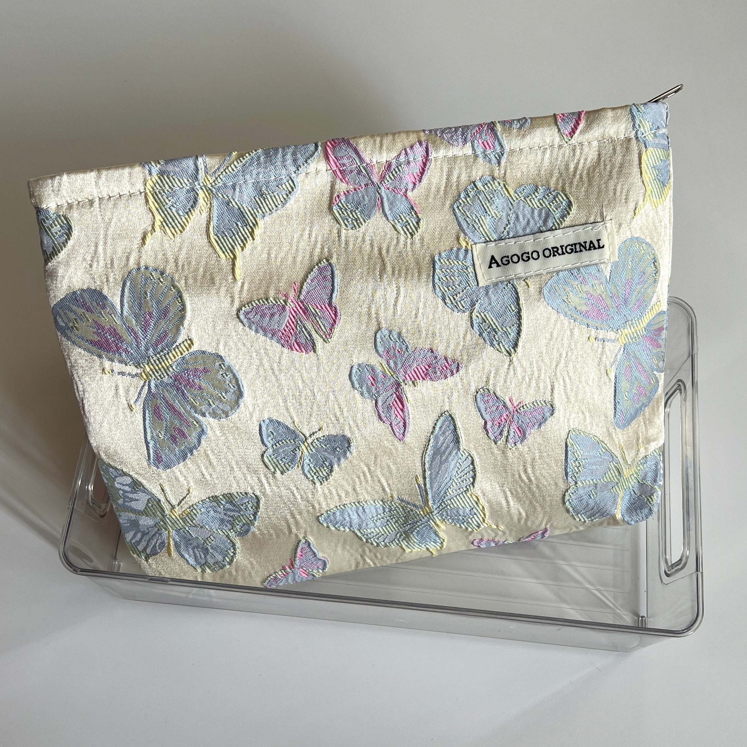✨ Elegant Butterfly Cosmetic Bag