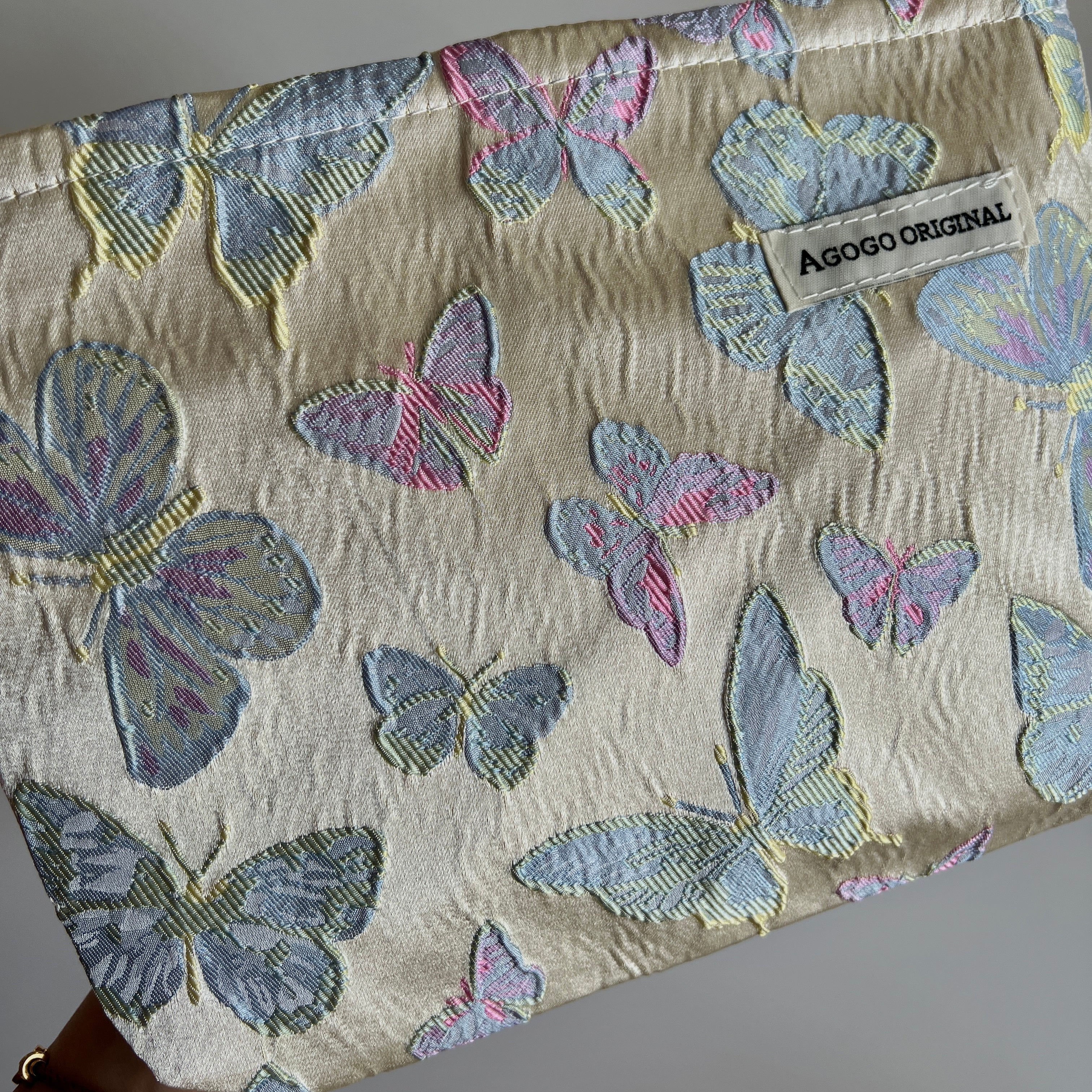✨ Elegant Butterfly Cosmetic Bag