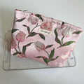 🌷 Soft Tulip Floral Cosmetic Bag