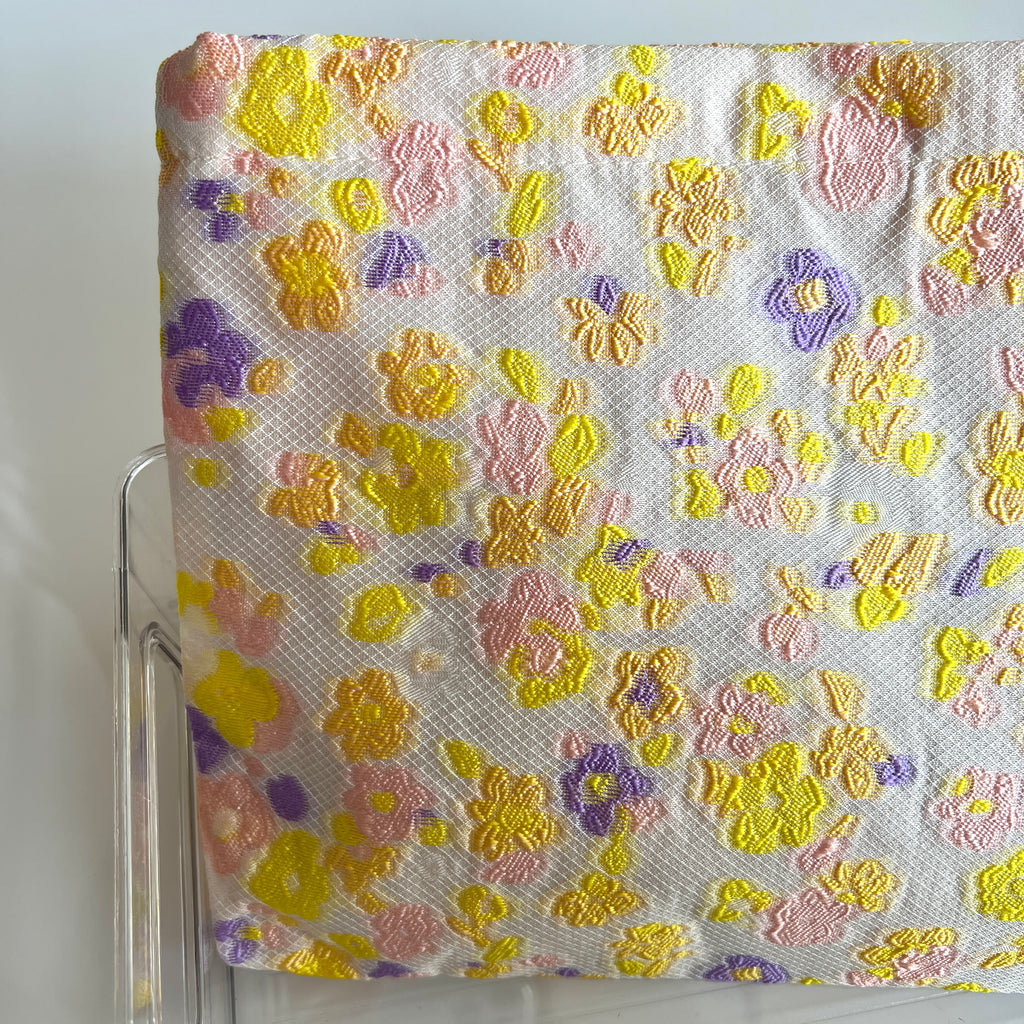 🌼 Spring Floral Cosmetic Bag
