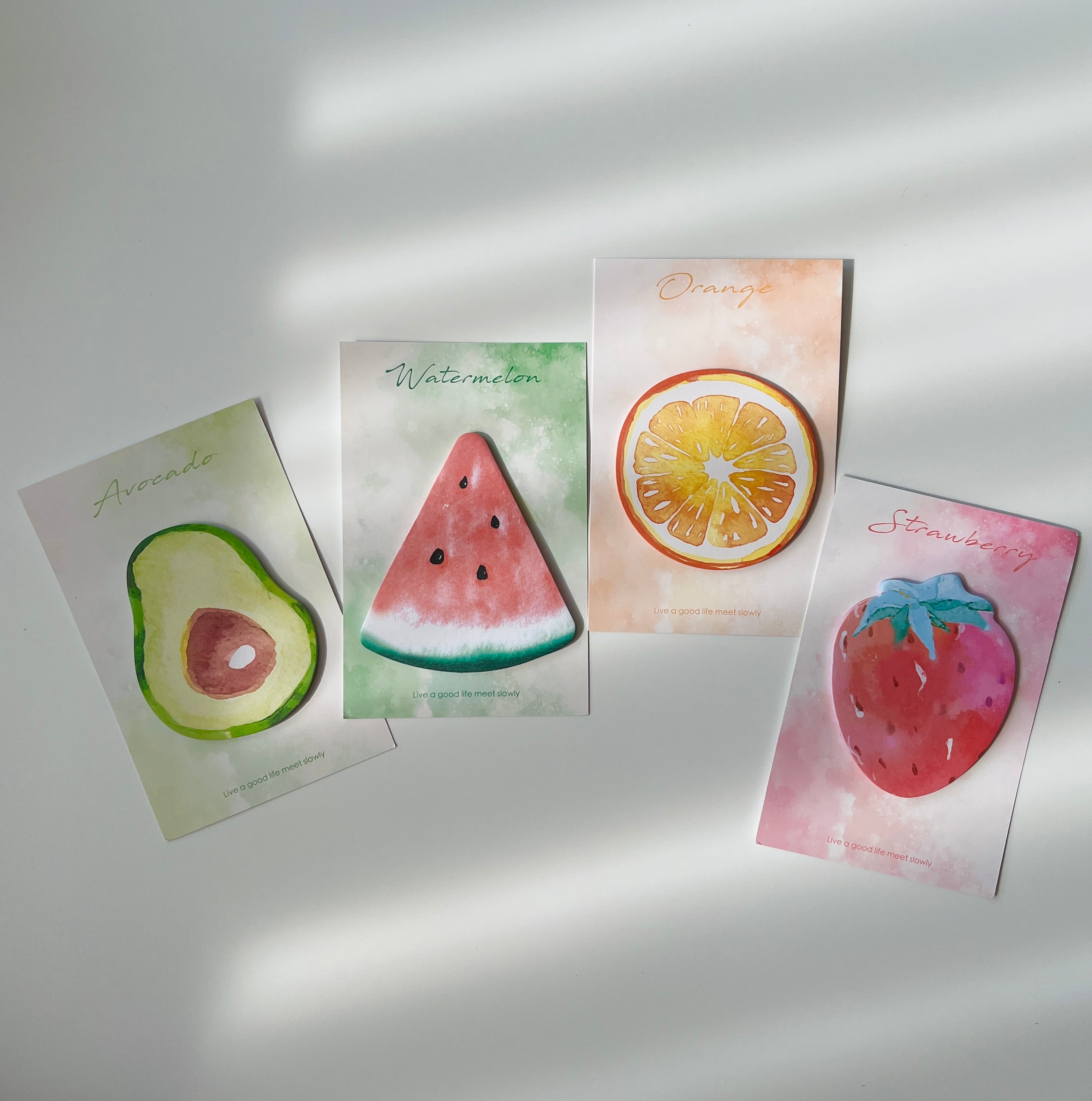🍓 Fresh Fruit Sticky Notes