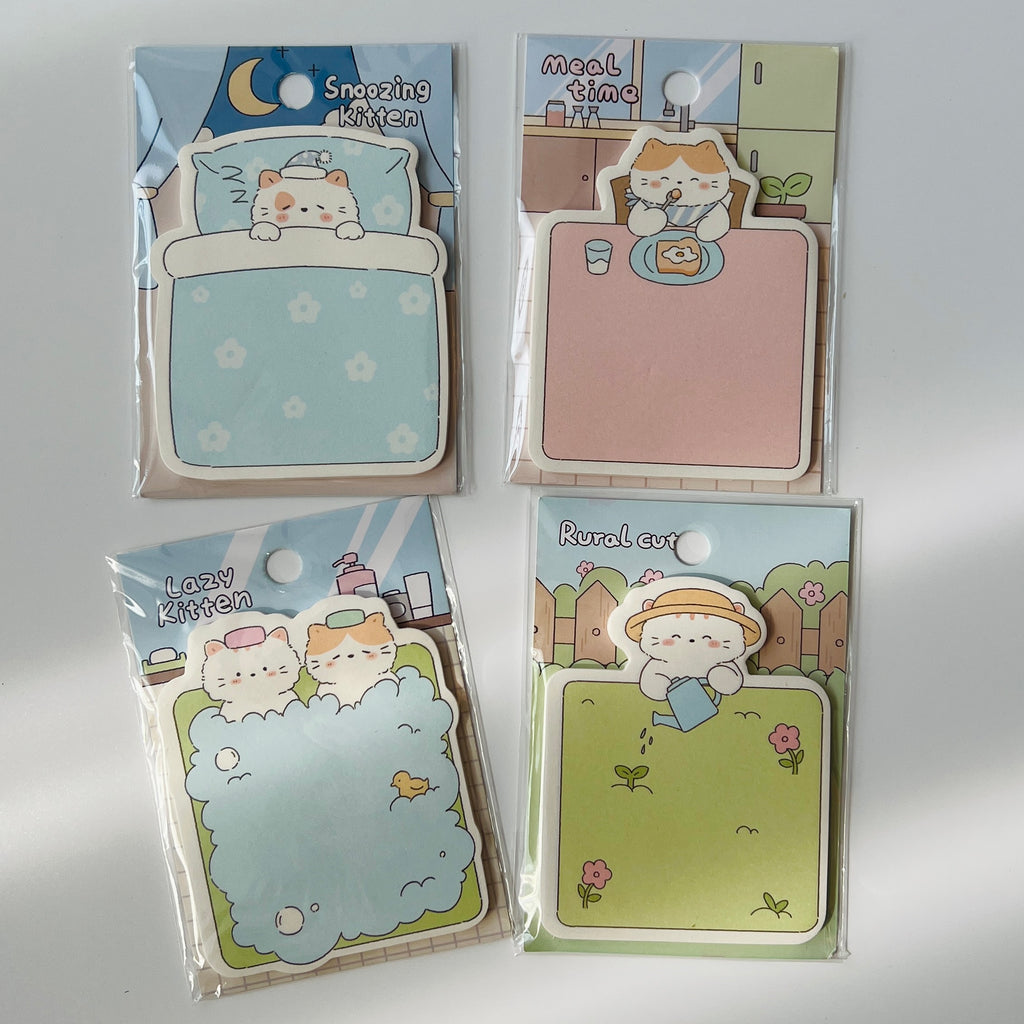 🐱 Cozy Kitty Sticky Notes