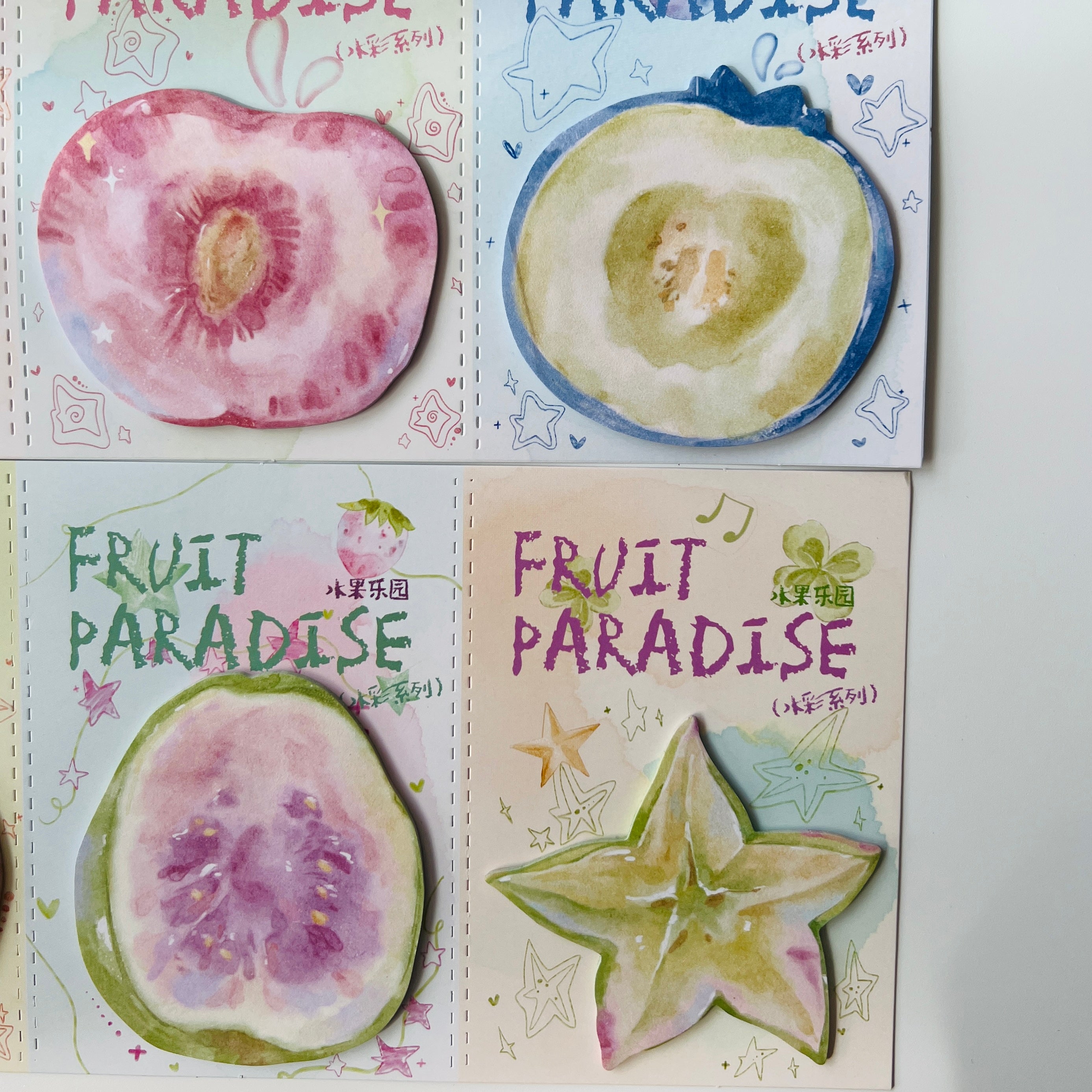 🍊 Fruit Paradise Sticky Notes