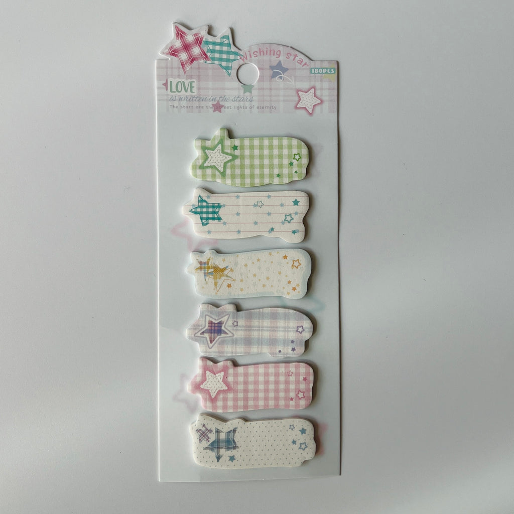 🌟 Wishing Star Pastel Sticky Notes