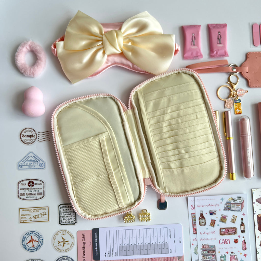 🎀 Pink Wander & Read Travel Bundle