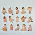🌸 Pink Aesthetic Girl Sticker Set
