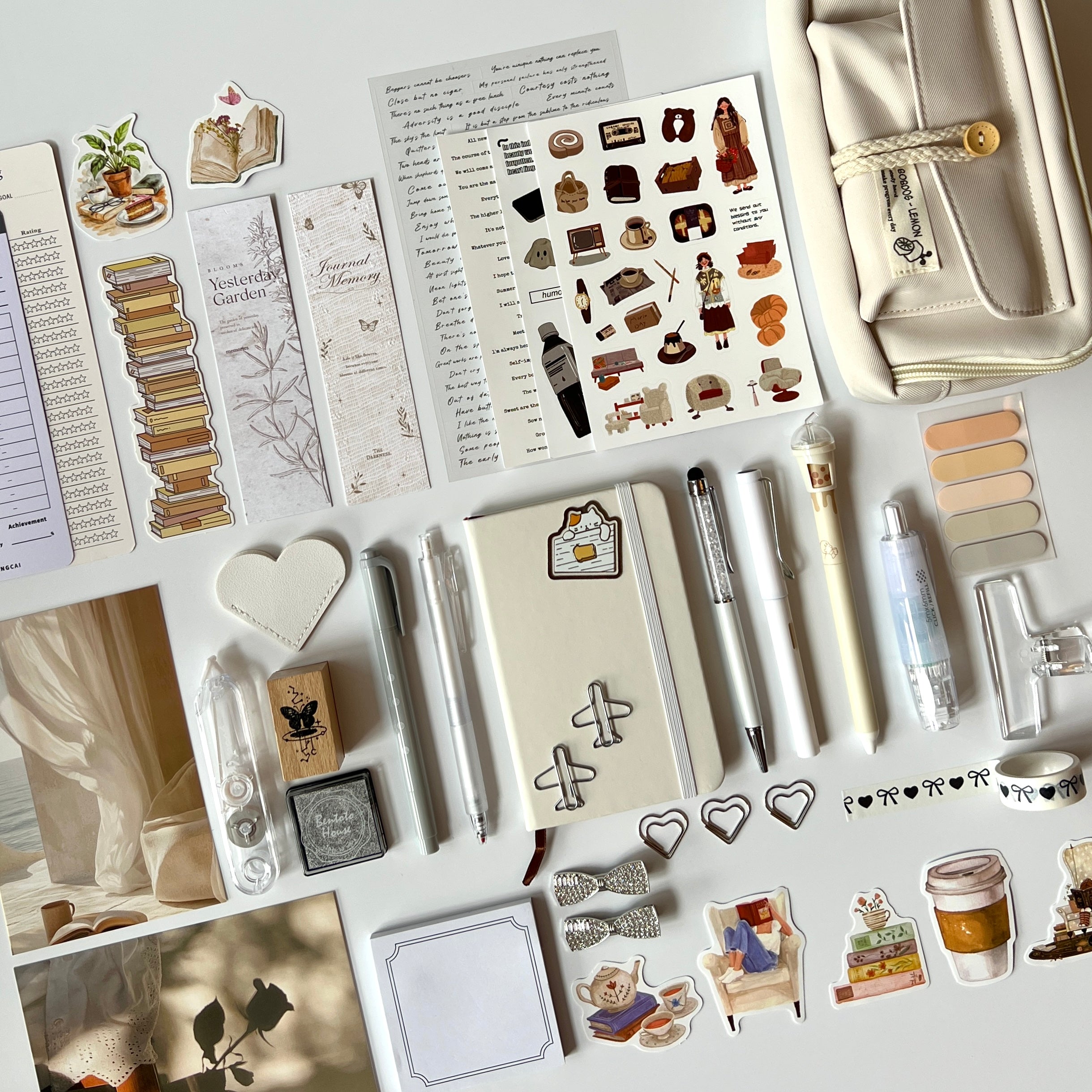 🤍  Cream Journal