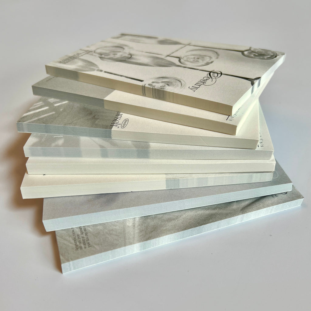 🩶 Quiet Shadow Aesthetic Memo Pads