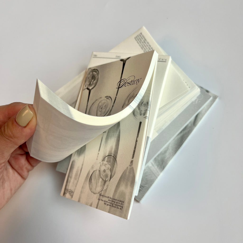 🩶 Quiet Shadow Aesthetic Memo Pads