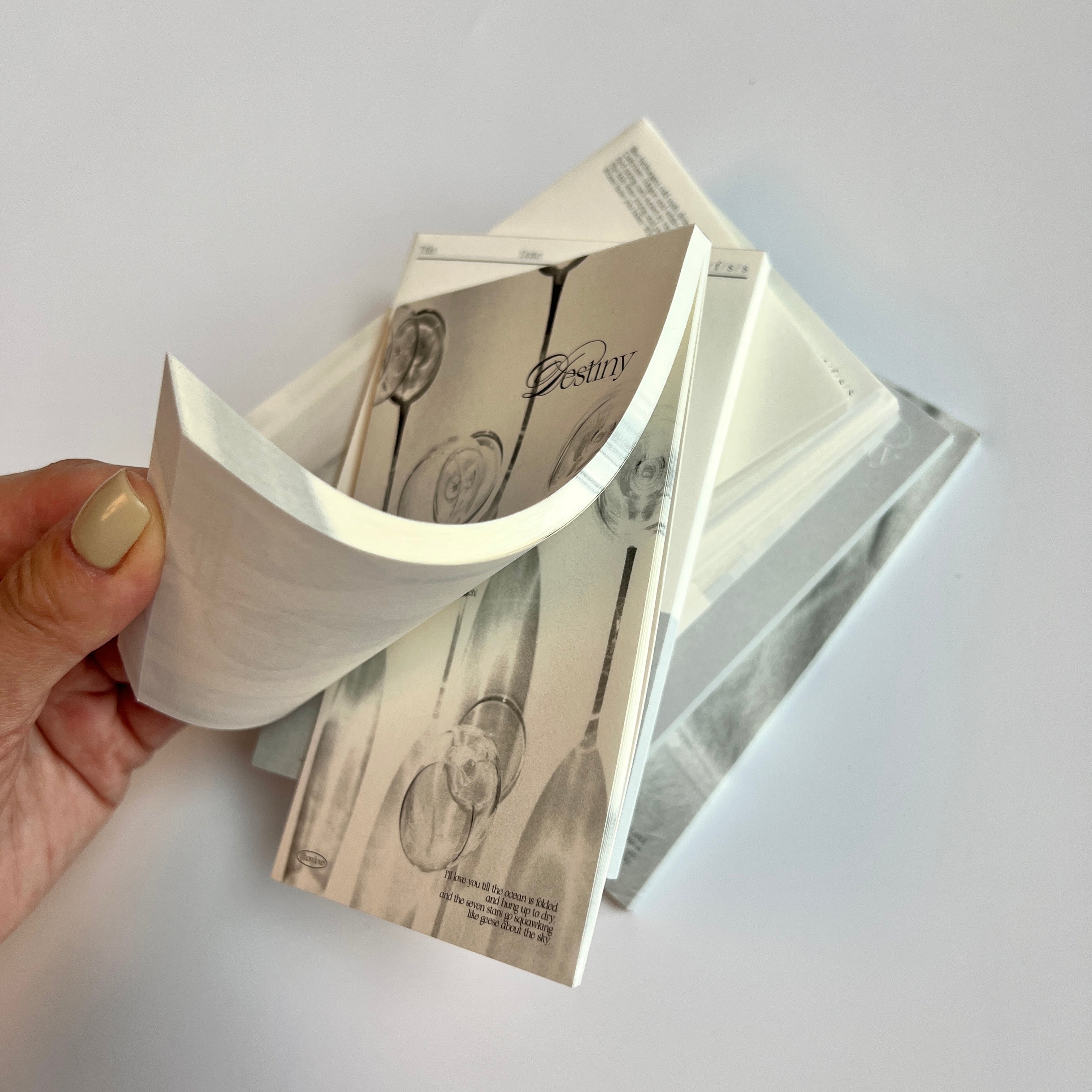🩶 Quiet Shadow Aesthetic Memo Pads
