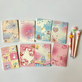 🎀 Ribbon & Kitty Memo Pad Set