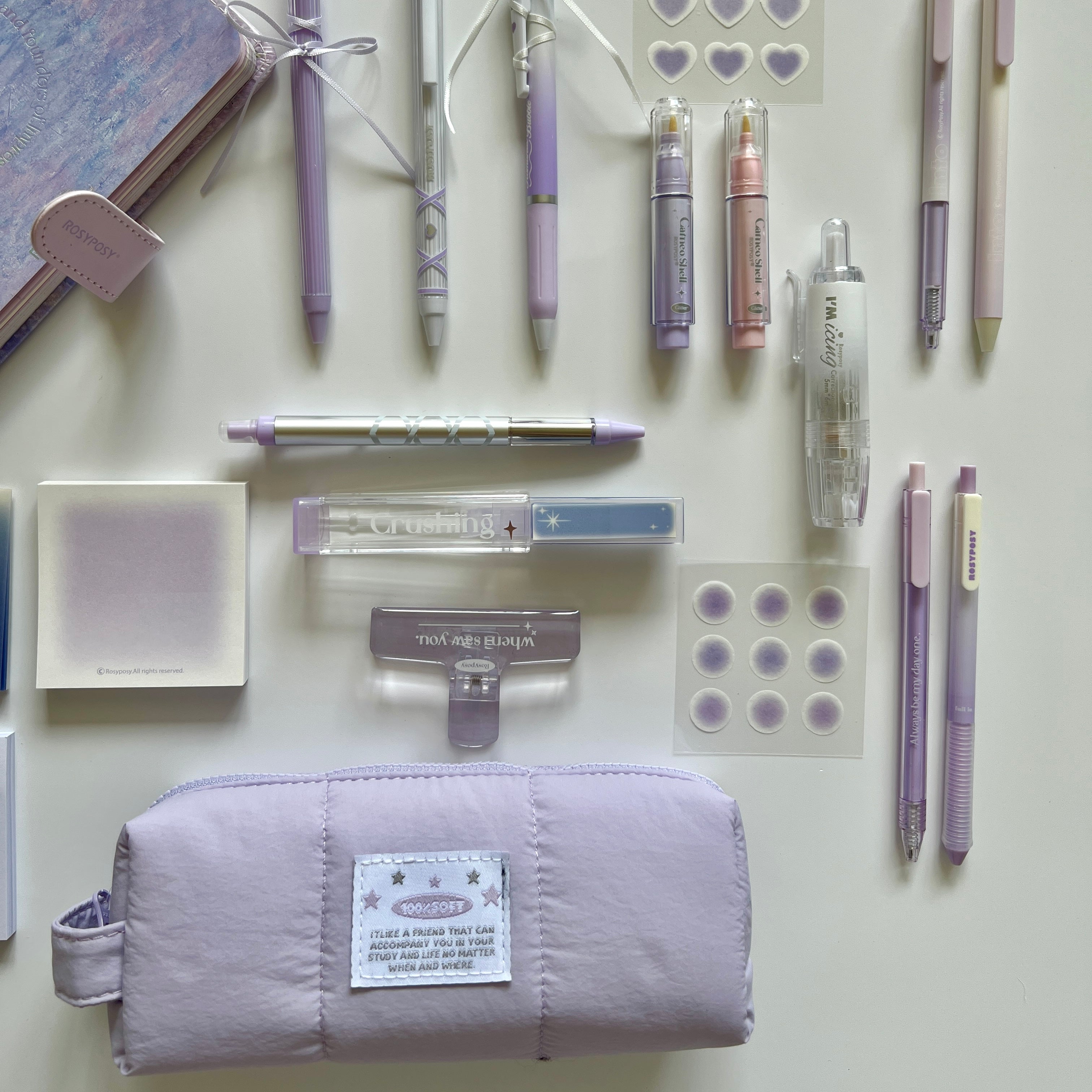 💜 Lavender Waterloo Bridge Stationery Set