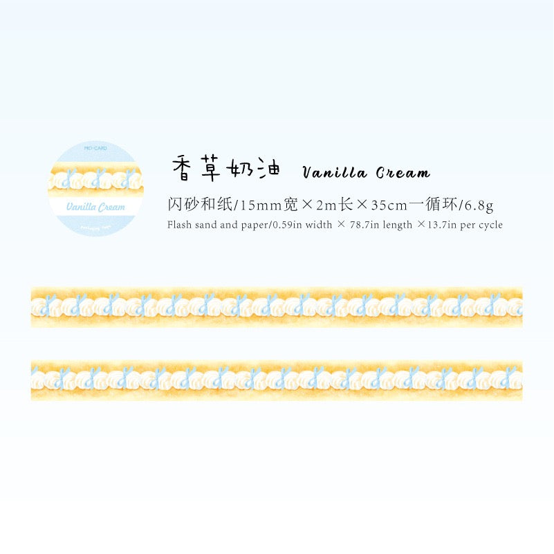 Cake Shop Glitter Washi Tape