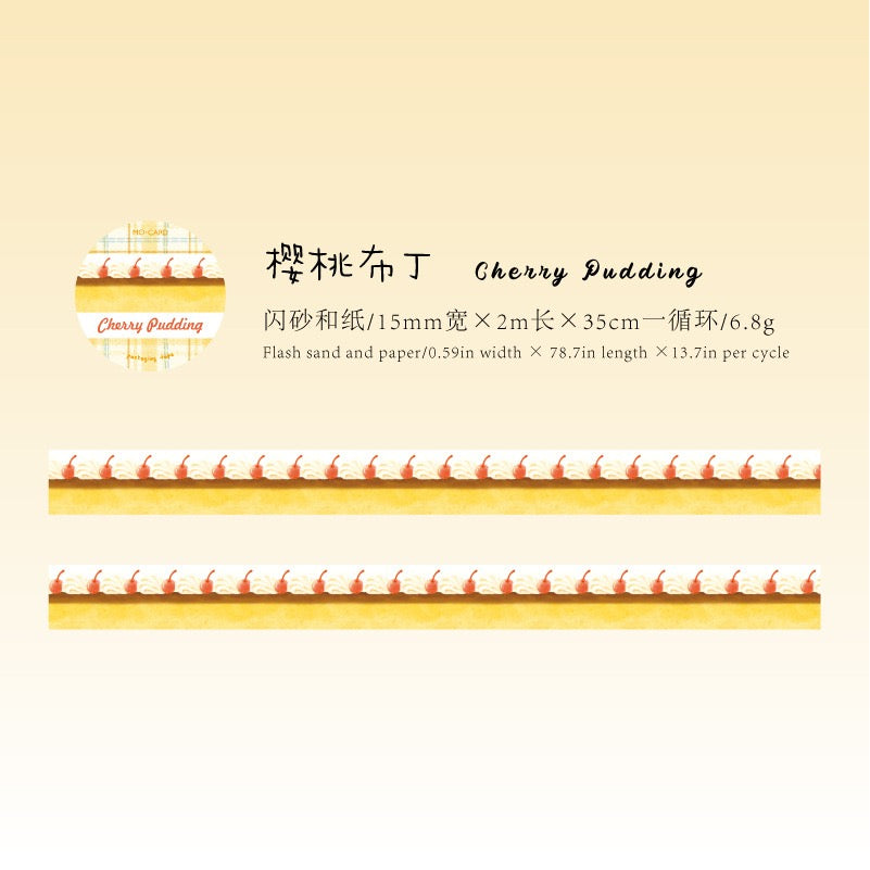 Cake Shop Glitter Washi Tape