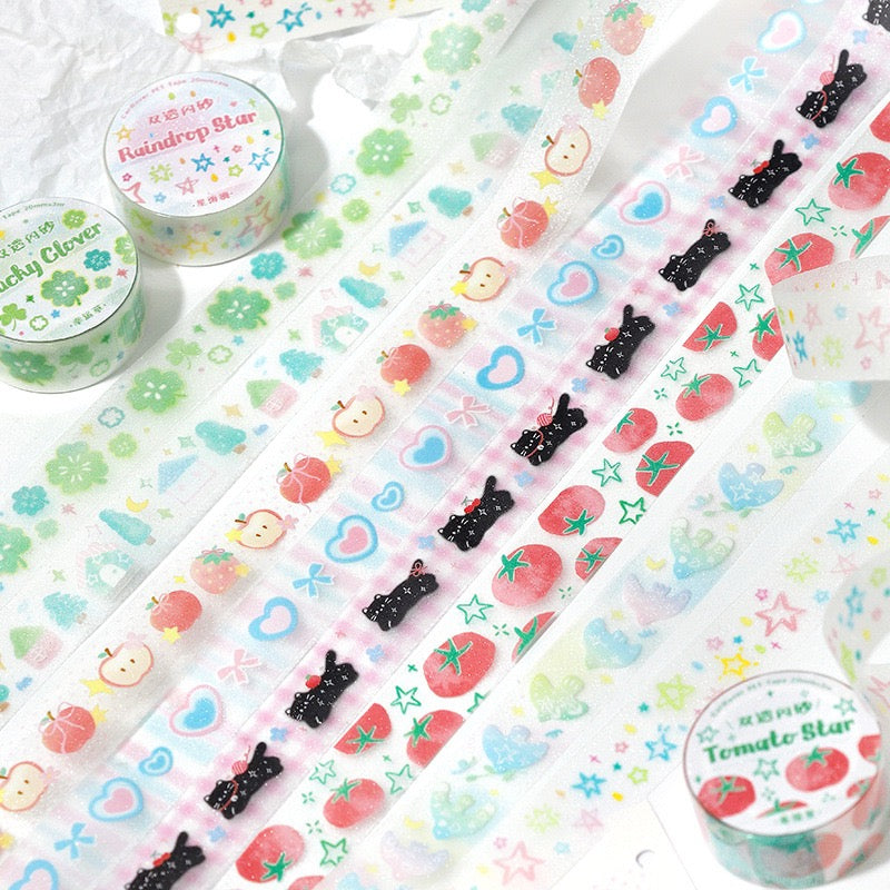 🍬 Soft Dream Glitter PET Tape
