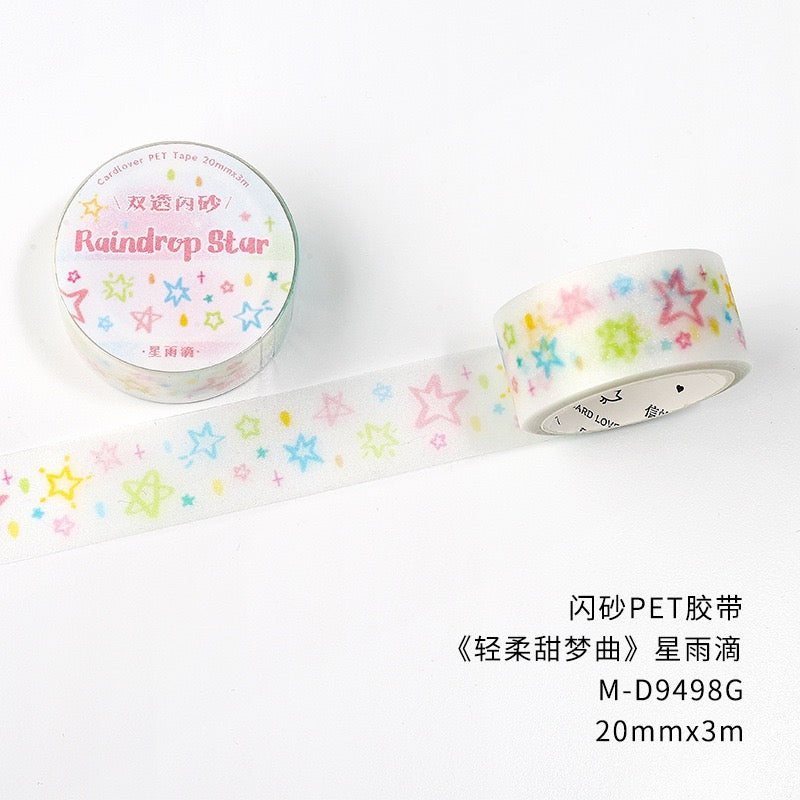 🍬 Soft Dream Glitter PET Tape