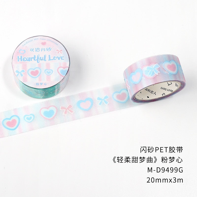 🍬 Soft Dream Glitter PET Tape
