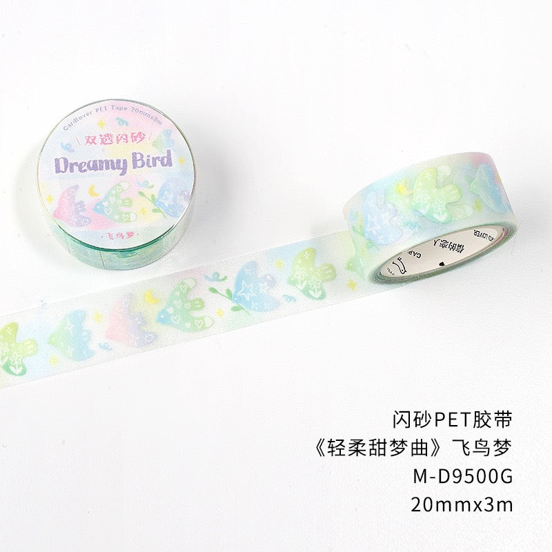 🍬 Soft Dream Glitter PET Tape