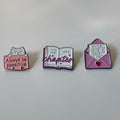 💗 Positive Vibes Pin Set