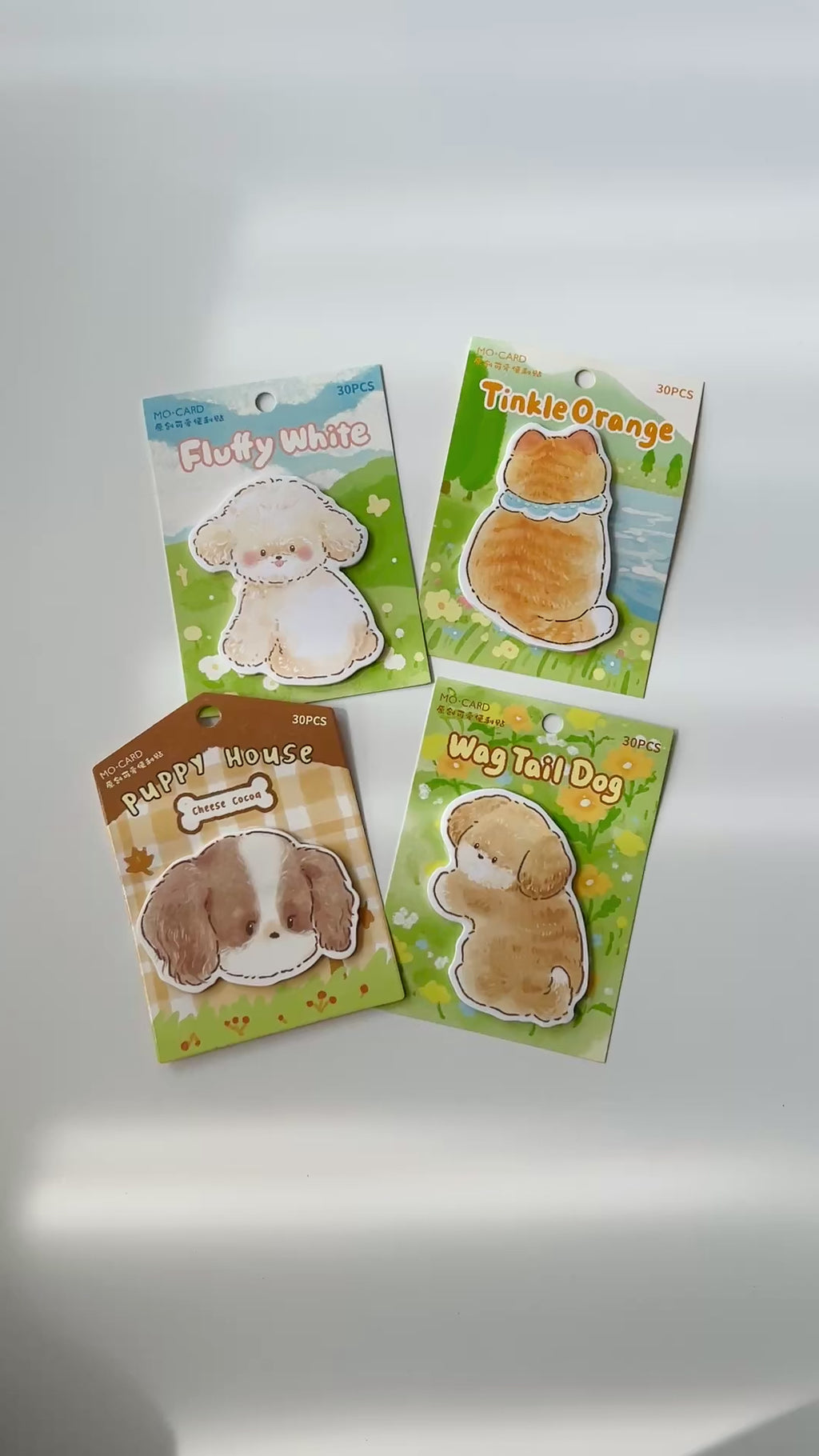 🐾 Puppy Garden Sticky Notes