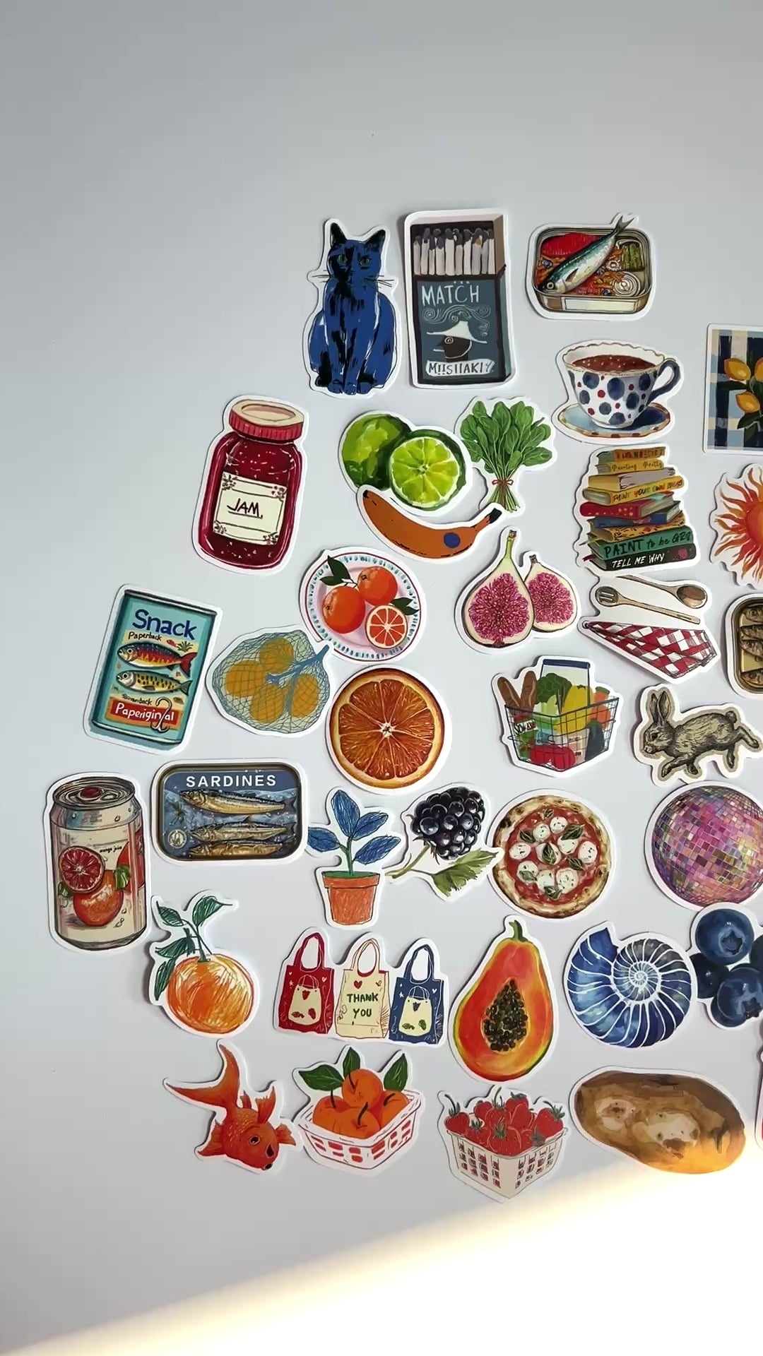 🍊 Vintage Everyday Life Stickers