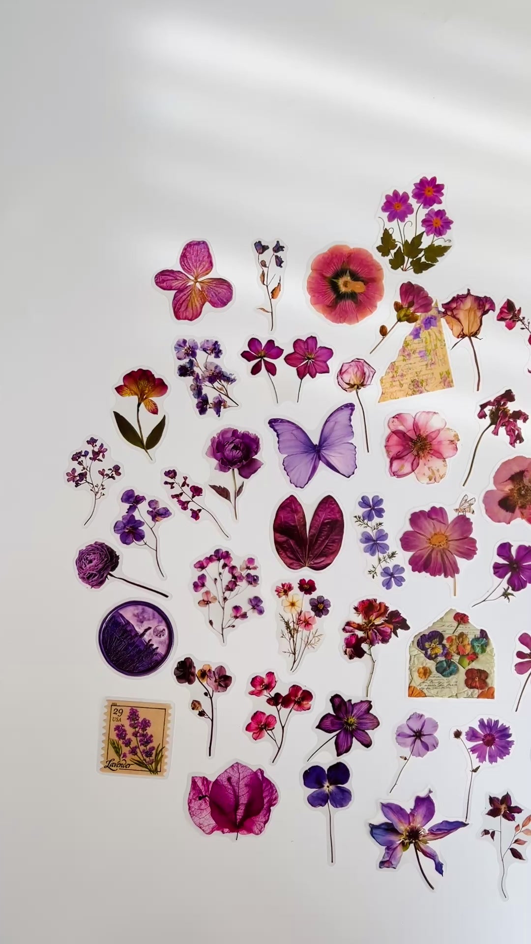 💜 Garden Botanicals Stickers