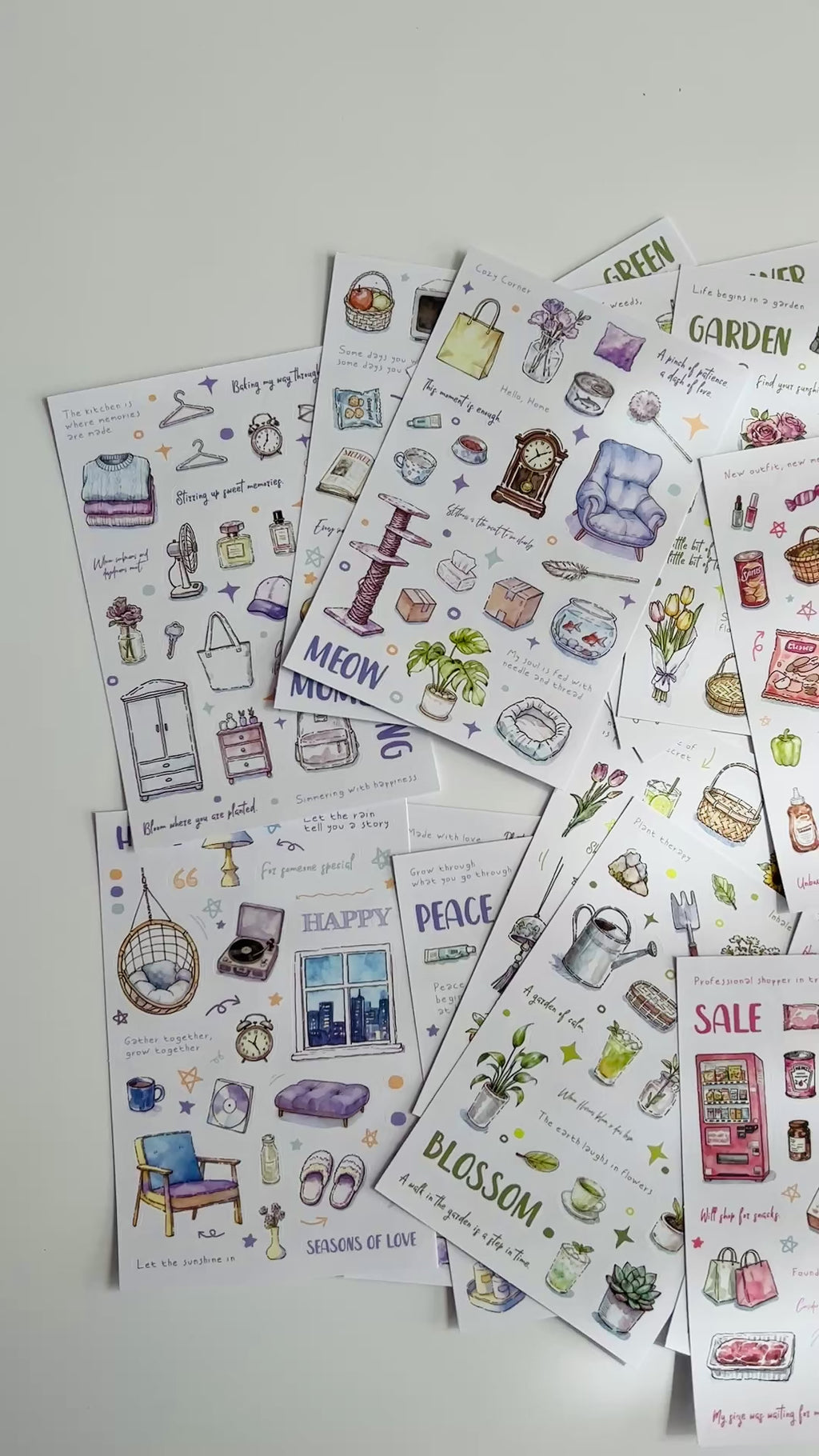 🛒 Shopping Life Stickers