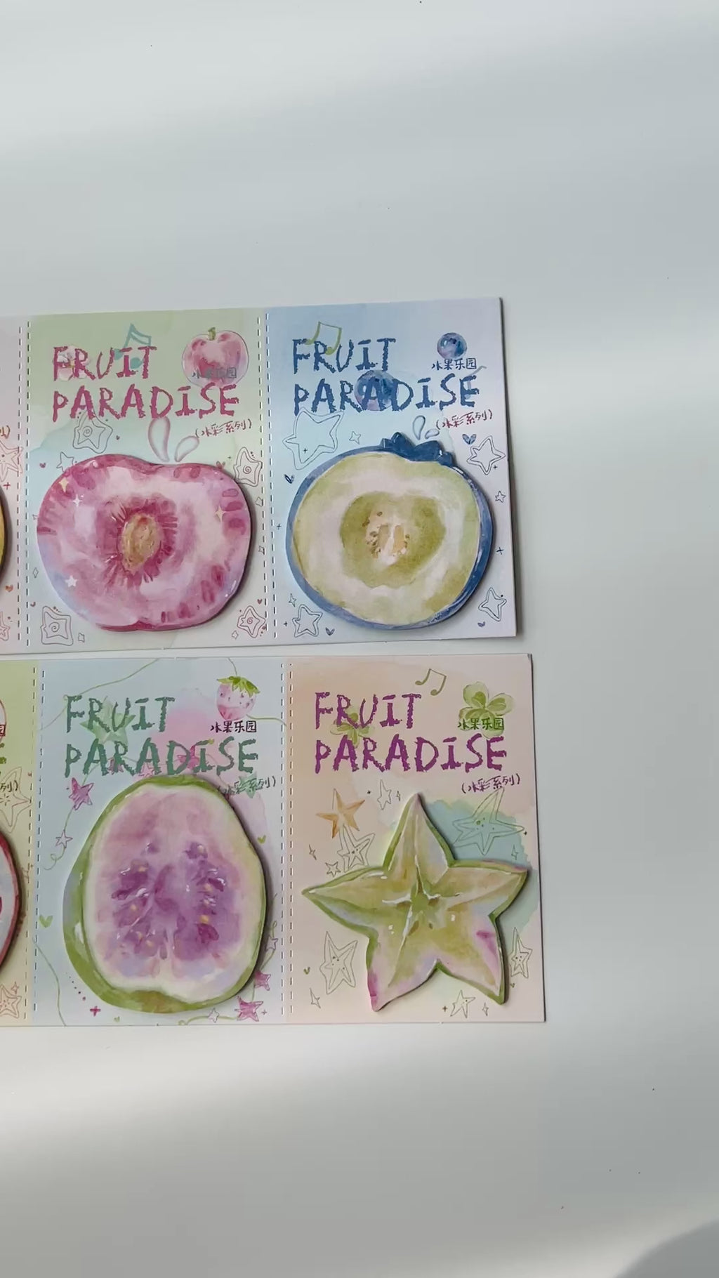 🍊 Fruit Paradise Sticky Notes